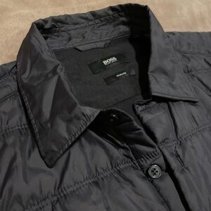 Hugo Boss Shirt Jacket, Navy, Size M Slim